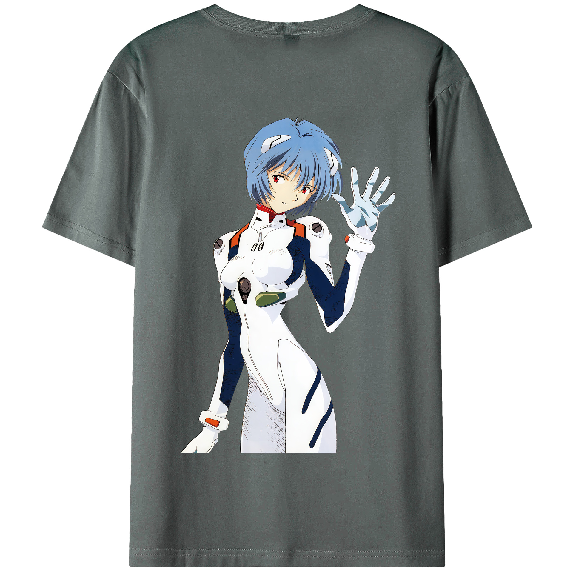 （画像用） EVA 新世紀エヴァンゲリオン 綿100％半袖Tシャツ（背面プリント）